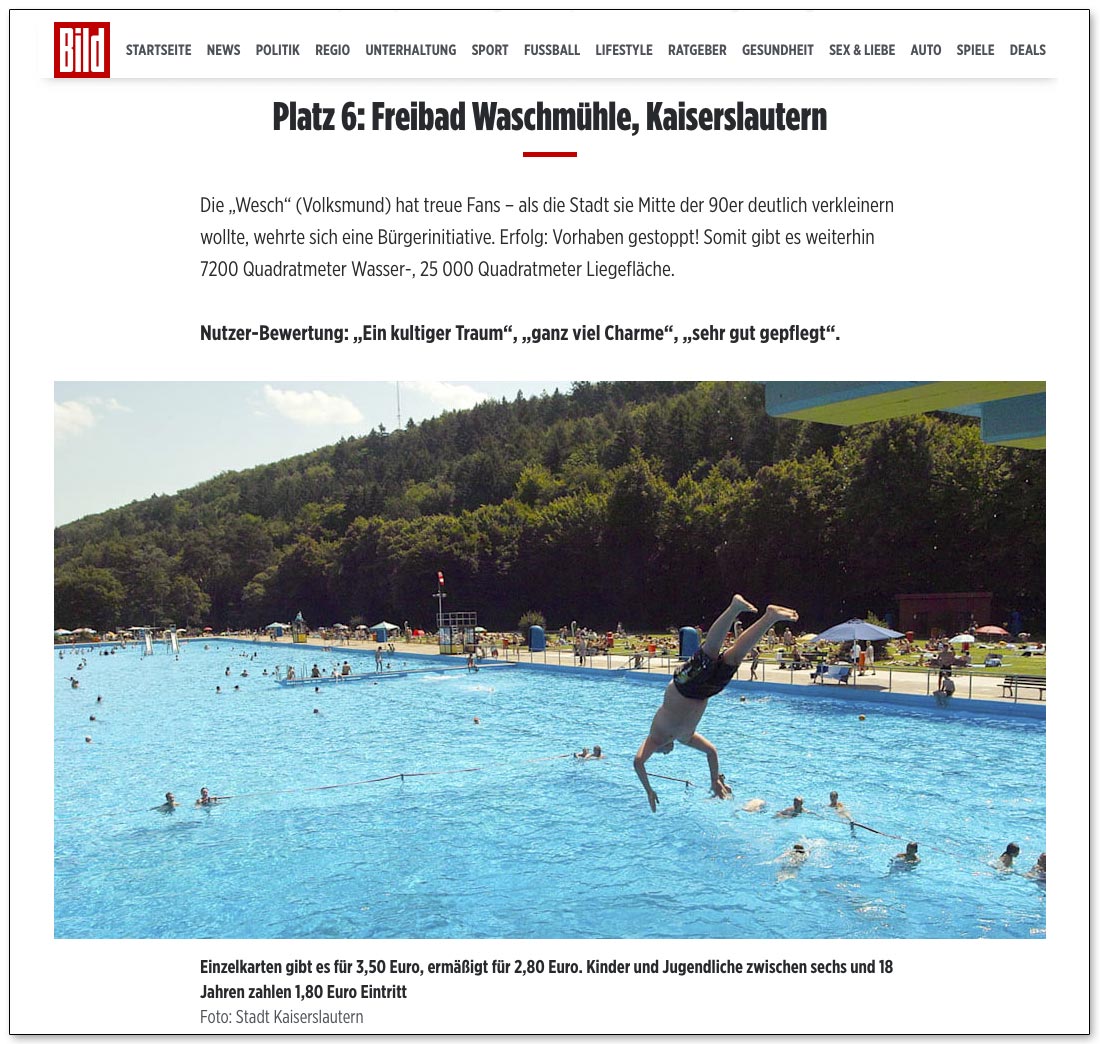 6. Platz (BILD-Zeitung)